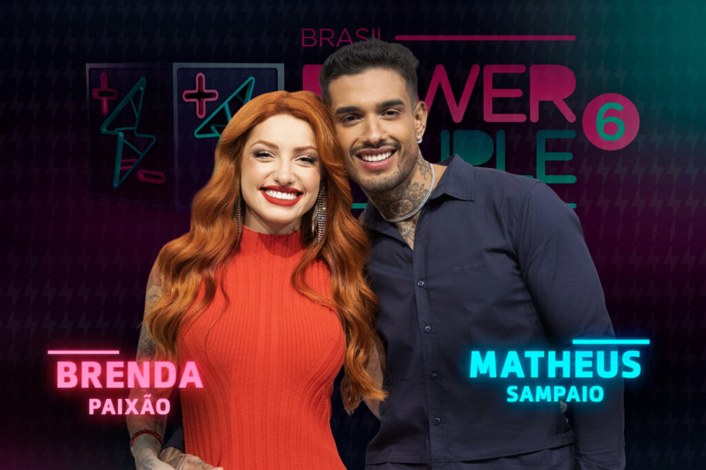 Matheus Sampaio e Brenda Paixão participarão do Power Couple Brasil 6