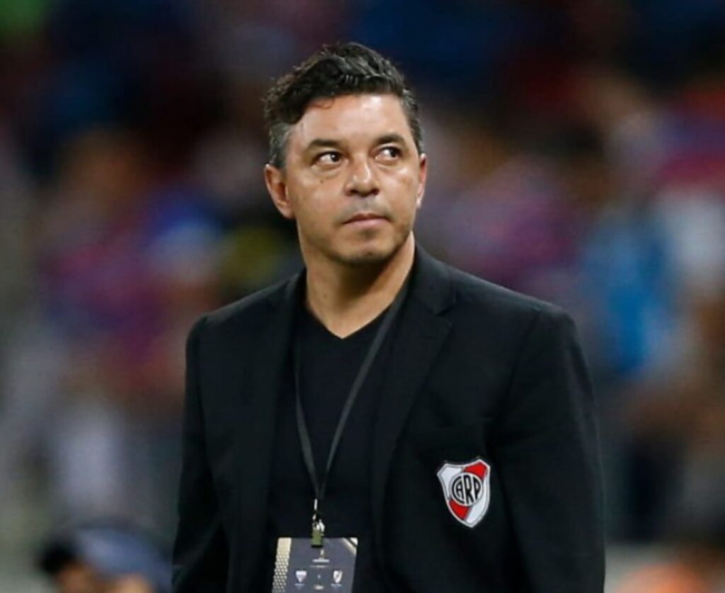 Marcelo Gallardo, técnico do River Plate, elogia o Fortaleza: “um grande rival”