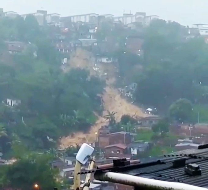 Chegam a 33 mortes confirmadas devido à chuva no Grande Recife