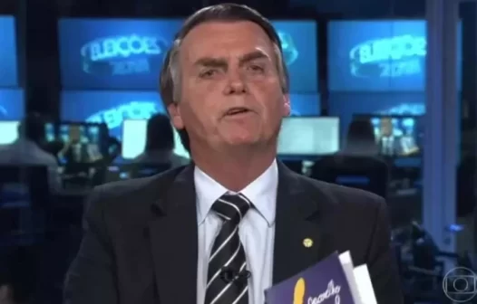 Ao vivo: assista à entrevista de Bolsonaro no Jornal Nacional