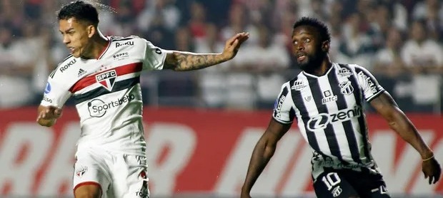 Assista ao jogo Ceará x São Paulo hoje (10) pelo duelo de volta das quartas de final da Sul-Americana