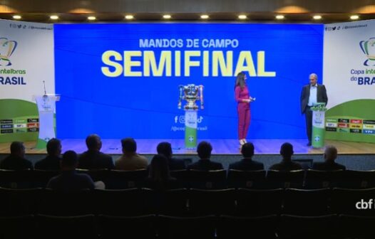 Assista ao vivo: sorteio dos mandos de campo da semifinal da Copa do Brasil 2022