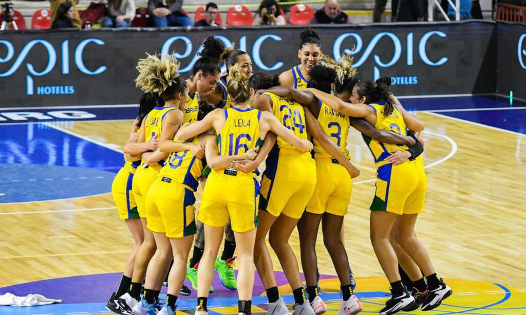 Brasil alcança final do Sul-Americano de basquete feminino