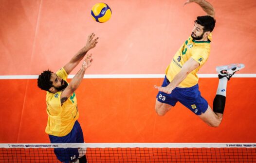 Brasil vence Catar e continua 100% no Mundial de vôlei masculino