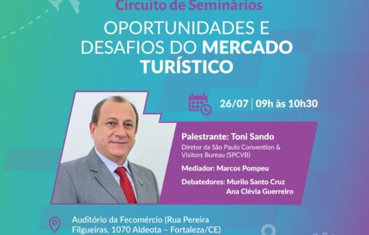 CETUR realiza seminário Oportunidades e Desafios do Mercado Turístico