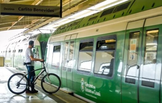 Metrofor libera acesso com bicicletas na Linha Sul