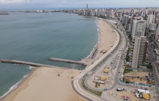 Fortaleza é o 5º destino mais procurado no Brasil no primeiro semestre, aponta pesquisa