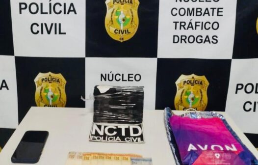 Homem é preso em flagrante com mais de 1 kg de cocaína em Juazeiro do Norte