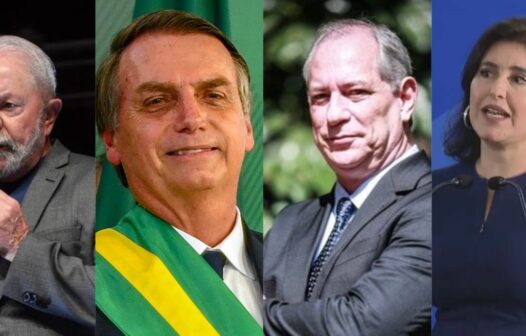 Ipec: Lula tem 44%; Bolsonaro, 32%; Ciro Gomes, 7%; e Simone Tebet, 3%