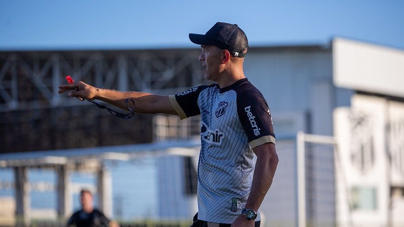 Mesmo com chegada de Lucho, Juca comandará o Ceará diante do Athletico