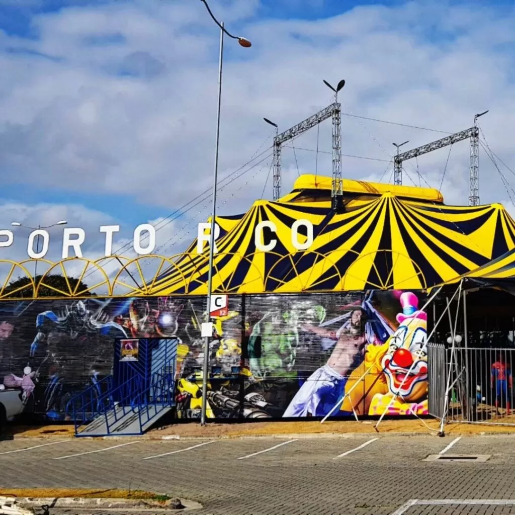 Nova temporada do Circo Porto Rico fica em Fortaleza até o final de agosto