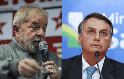 Nova pesquisa aponta Lula com 44% das intenções de voto contra 32% de Bolsonaro