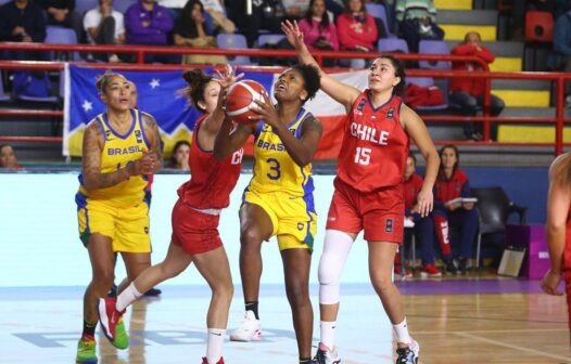 Sul-Americano de basquete: Brasil derrota Chile por 100 a 37