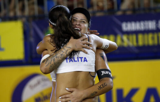Rebecca e Talita são campeãs da etapa de Fortaleza do Circuito Brasileiro de Vôlei de Praia