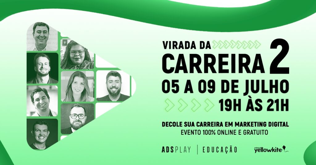 Segunda edição do evento gratuito de marketing digital ajuda profissionais a se recolocarem no mercado