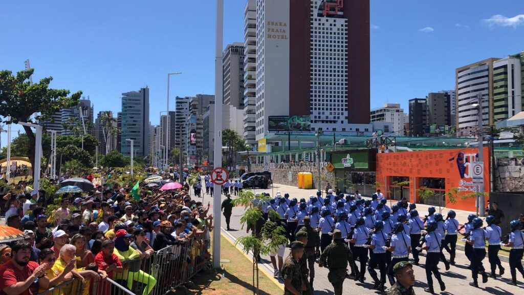 Esquema de trânsito para o desfile de 7 de Setembro em Fortaleza inicia nesta sexta (6)