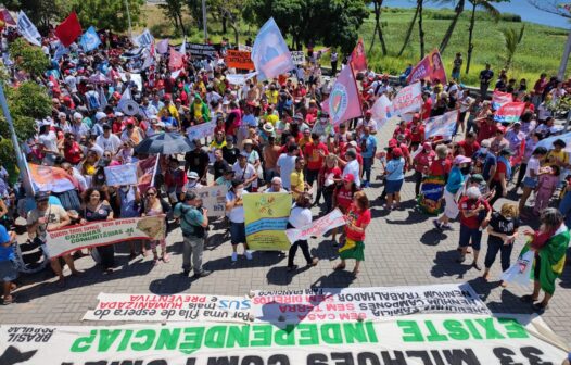 7 de setembro: Grito dos Excluídos retorna às ruas após dois anos e reúne manifestantes