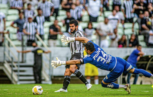 Ceará bate o Santos e volta a vencer após oito jogos na Série A