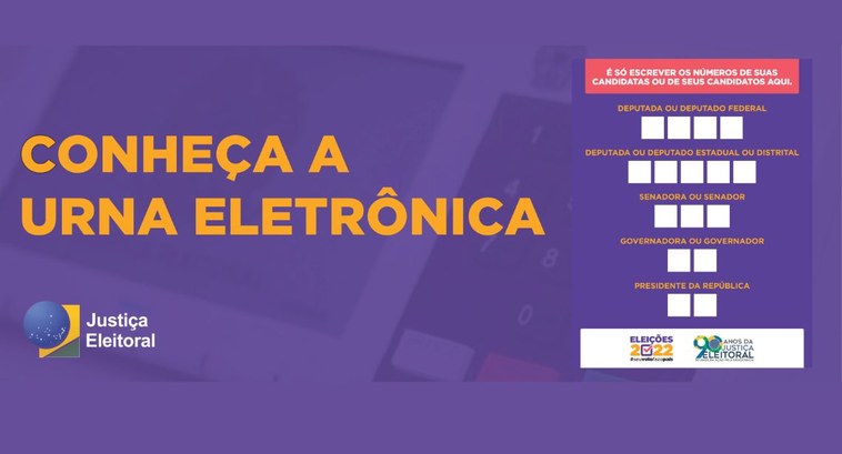 Eleições 2022: saiba a ordem de votação na urna eletrônica