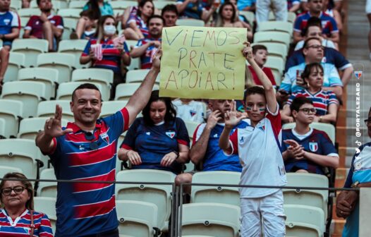 Fortaleza se aproxima da marca de 1 milhão de torcedores nos estádios