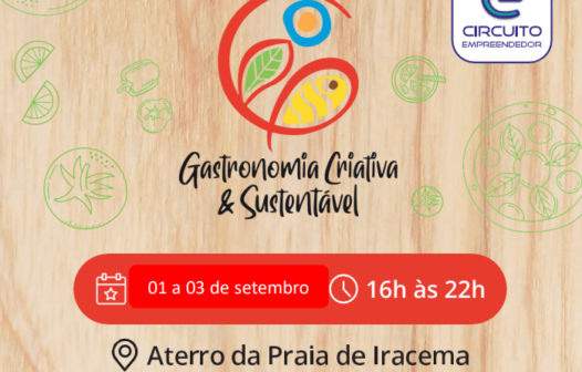 Fortaleza sedia primeira edição do Gastronomia Criativa e Sustentável