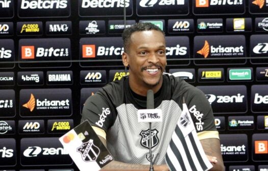 Jô: “Desde que cheguei aqui, fiquei apaixonado pela torcida do Ceará”