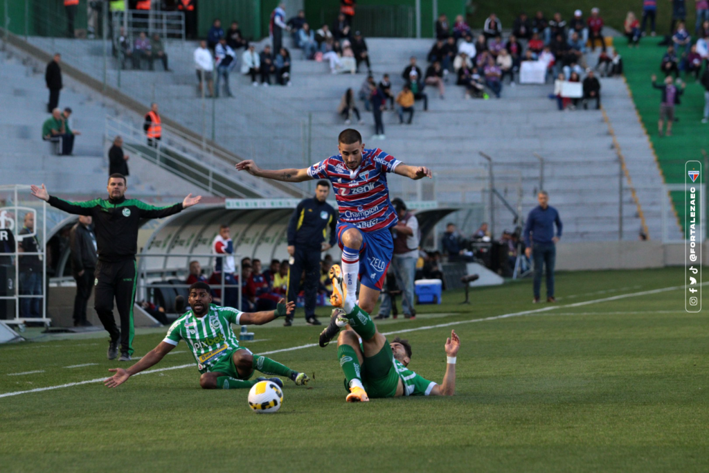 Fortaleza sai na frente, mas cede empate para o lanterna Juventude