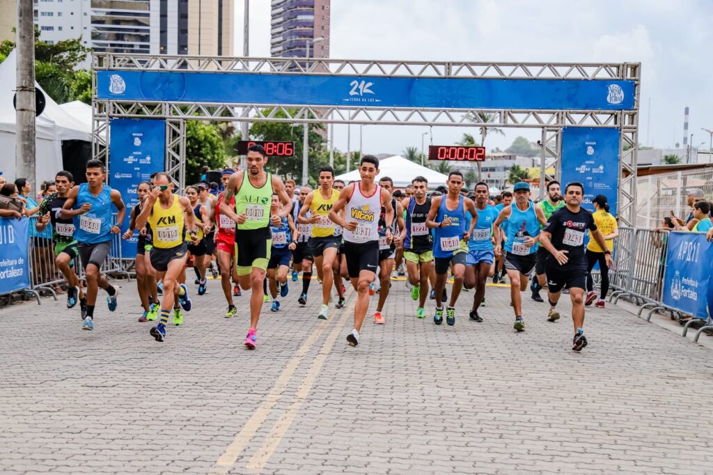 Meia-maratona 21k Terra da Luz é atração neste domingo (18), em Fortaleza