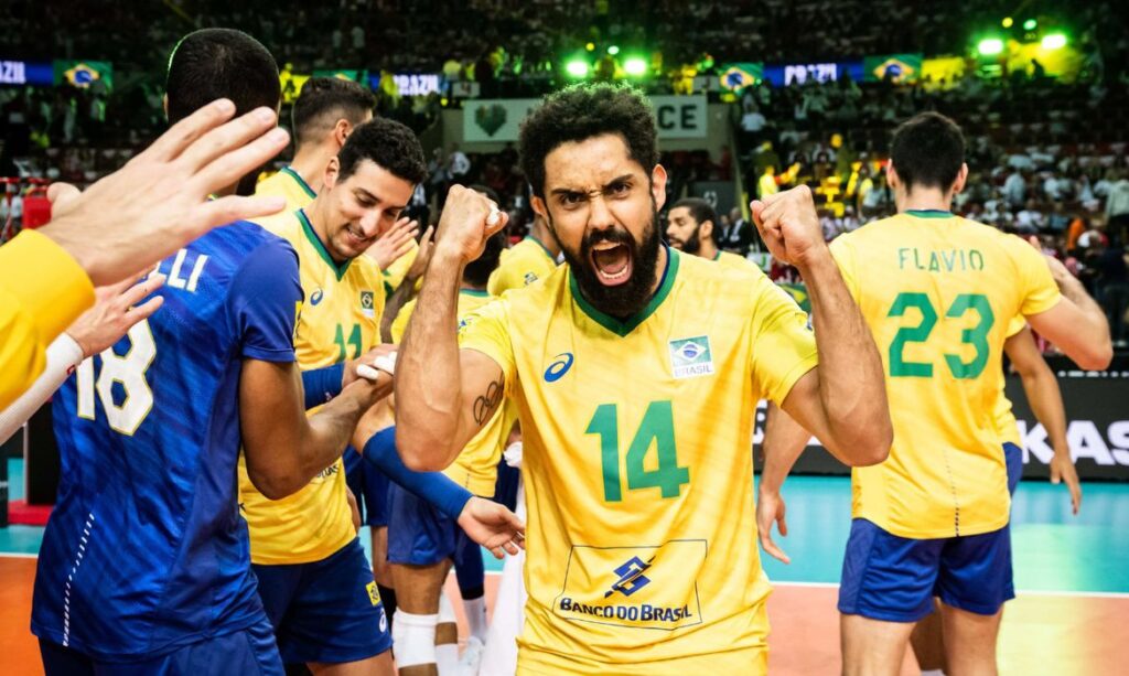 Mundial de Vôlei: Brasil vence Eslovênia e garante medalha de bronze 