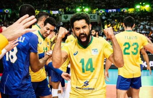 Mundial de Vôlei: Brasil vence Eslovênia e garante medalha de bronze 