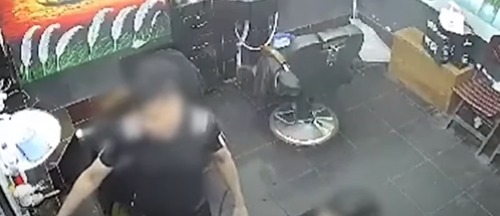 Secador explode dentro de barbearia e deixa duas pessoas feridas