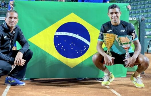 Tenista cearense Thiago Monteiro é campeão em torneio de challenger na Itália