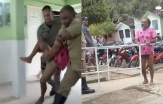 Homem tenta votar vestido apenas com cueca e camiseta na Paraíba