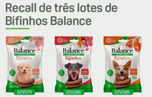 Empresa recolhe mais duas linhas de petiscos pet após constatar contaminação