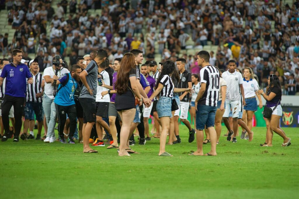 Entidades do futebol repudiam episódios de violência em Ceará x Cuiabá, no Castelão