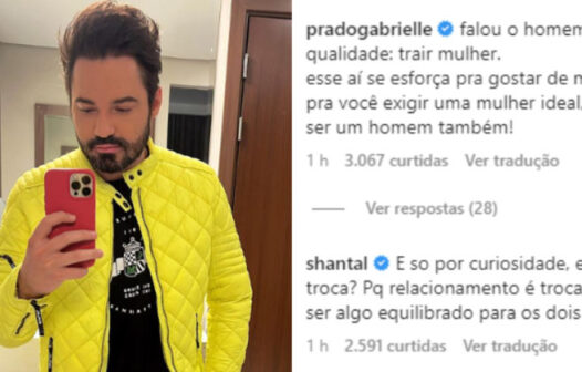 Fernando Zor é criticado por famosas após comentário sobre ‘mulher ideal’: ‘Caráter zero’