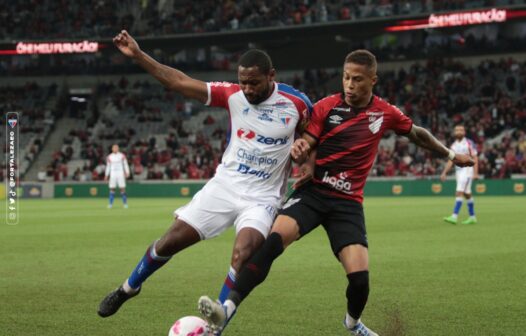 Fortaleza sofre gol no fim e empata com o Athletico-PR em Curitiba