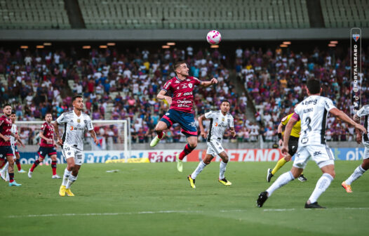 Com a Arena Castelão cheia, Fortaleza empata sem gols com o Atlético-MG