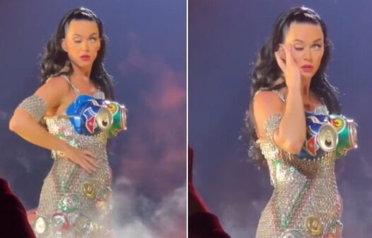 Katy Perry tem tremor incontrolável durante apresentação