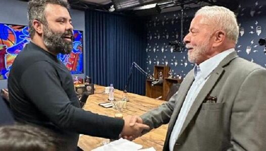 Flow Podcast com Lula bate recorde de 1 milhão de pessoas simultâneas