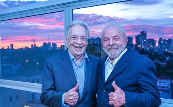 Lula e FHC se encontram pessoalmente