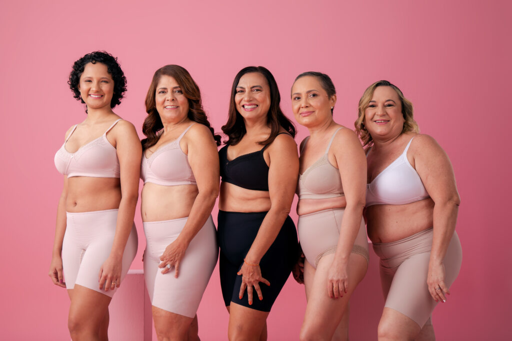 Lingerie para mulheres com câncer