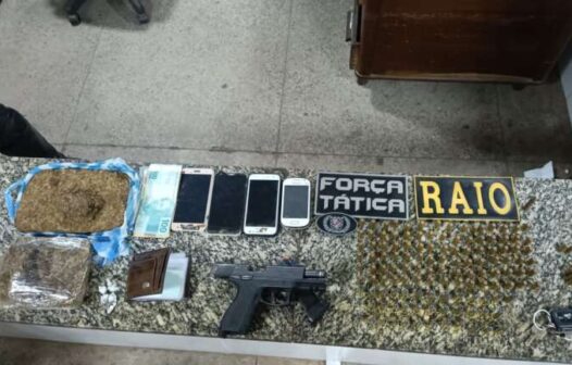 Polícia Militar prende dupla por homicídio e apreende pistola em Tianguá