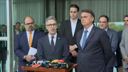 Reeleito em Minas Gerais, governador Zema declara apoio a Bolsonaro