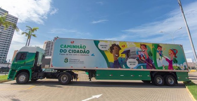 Shopping de Fortaleza recebe o Caminhão do Cidadão na quarta-feira (26)