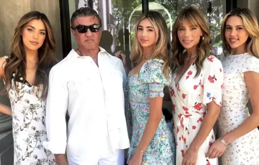 Sylvester Stallone anuncia reality show com a mulher e as três filhas