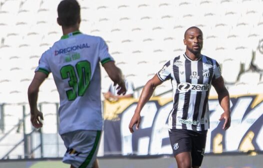 Ceará perde para o América-MG e amarga a terceira derrota seguida