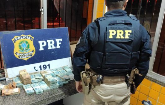 PRF prende homem com R$ 261 mil e 10 mil euros com homem no interior do Ceará