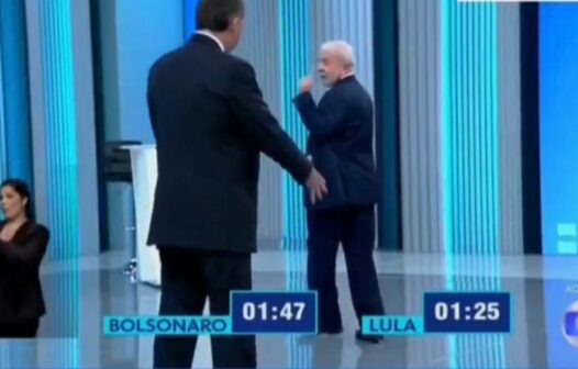 “Não quero ficar perto de você”, diz Lula a Bolsonaro durante debate