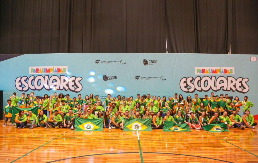 Ceará conqusita 67 medalhas e garante o 9º lugar nas Paralimpíadas Escolares